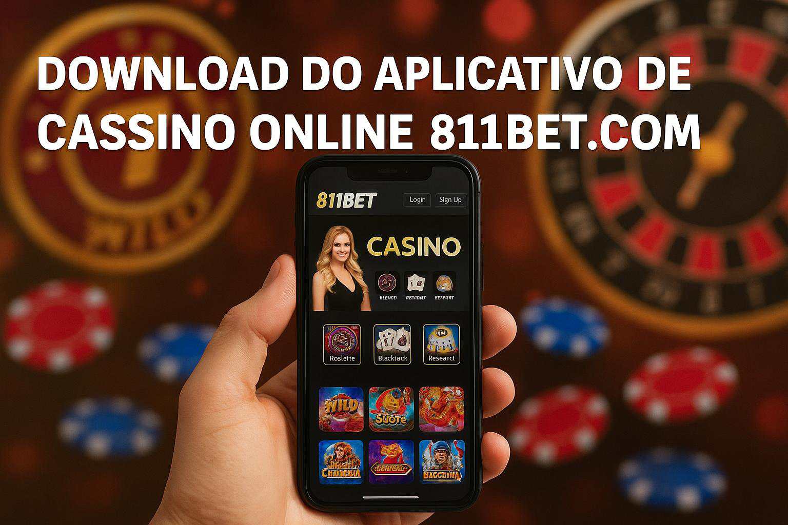 Baixar o 811BET.COM Cassino App