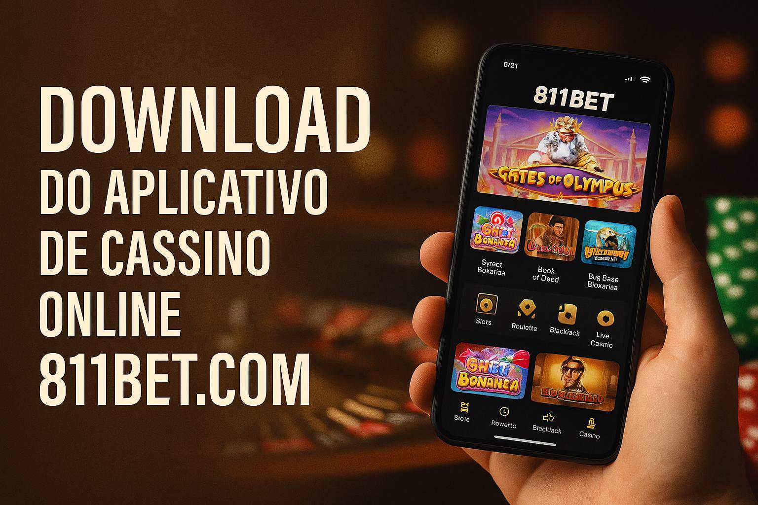 Login no Cassino 811BET.COM  