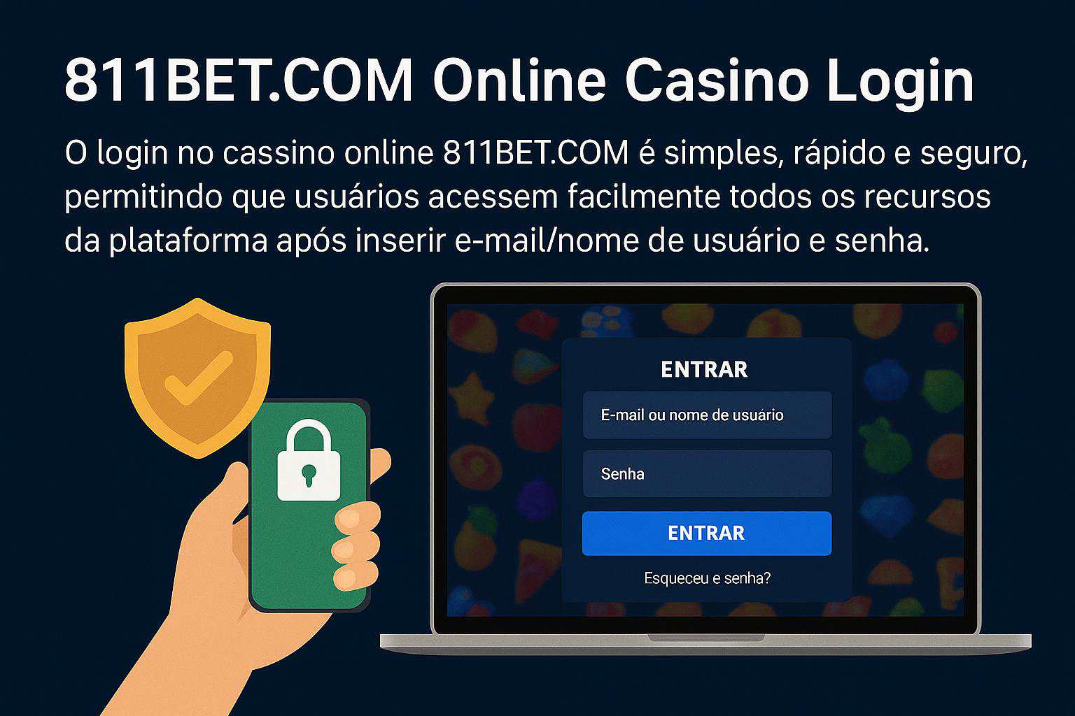 Não Perca tempo, o rRgistro na site 811BET.COM